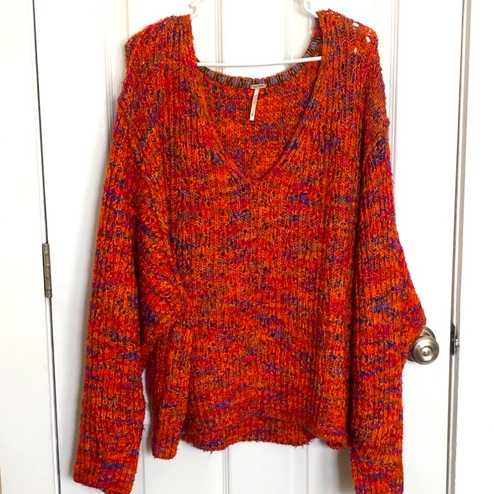 Free People V Neck Sweater